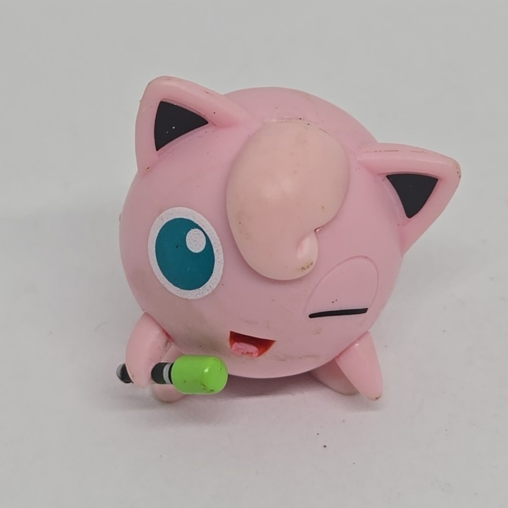 2019 Pokemon Wicked Cool Toys WCT 1.5 Inch Winking Jigglypuff Figure Pink